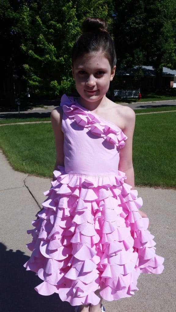 Ruffled dress