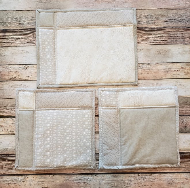 Photo of quilted trivets